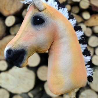 hobby horse fiord koń fiordzki bułany A4