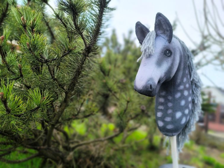 Hobby horse jabłkowity realistyczny