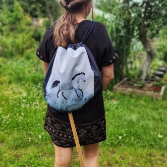 workoplecak, torba, pokrowiec na hobby horse