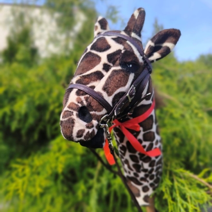 Żyrafa na kiju hobby horse giraffe
