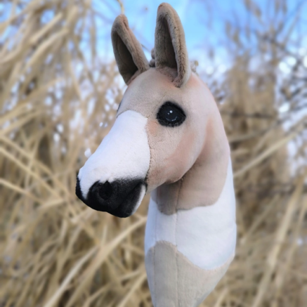 Hobby horse srokaty tobiano realistyczny A3